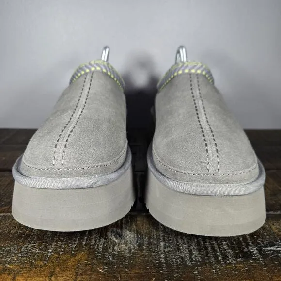 NEW Koolaburra by UGG Burree Platform Womens Size 9 Slipper Shoes Gray Green
