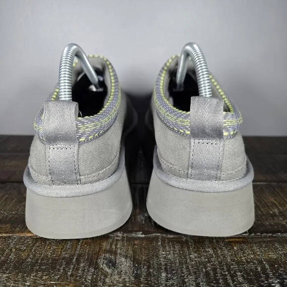 NEW Koolaburra by UGG Burree Platform Womens Size 9 Slipper Shoes Gray Green