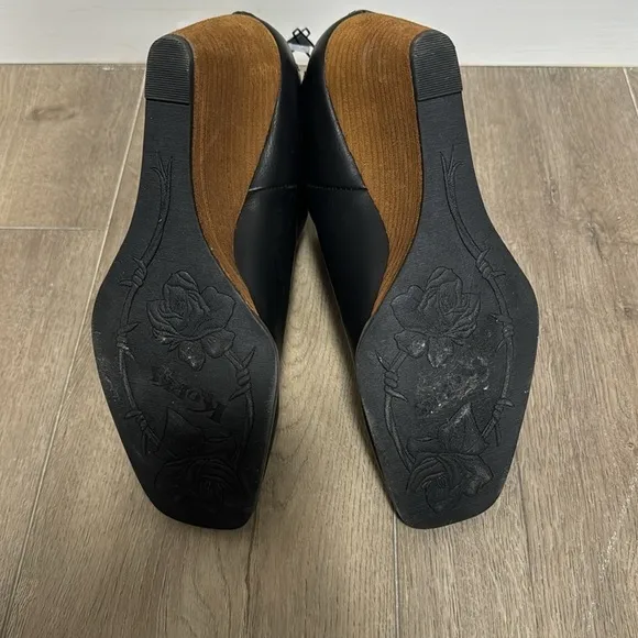 NEW! KORKS Black Oliana Wedge Bootie - Size 9