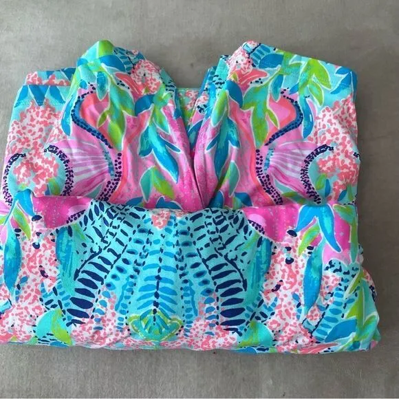 NEW Lilly Pulitzer Monterrey Multi Reflections Maxi Dress - XL