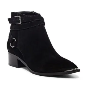 NEW Marc Fisher LTD Yatina‎ Black Suede Ankle Boots