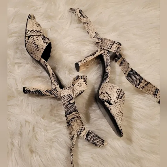NEW Marion Parke Leah Ankle Tie High Heel Sandals