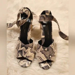 NEW Marion Parke Leah Ankle Tie High Heel Sandals