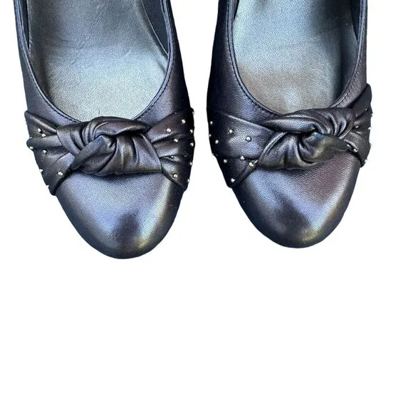New Stuart Weitzman‎ Dotty Fumato Brown Bronze Pumps Heels Shoes 9 W Wide