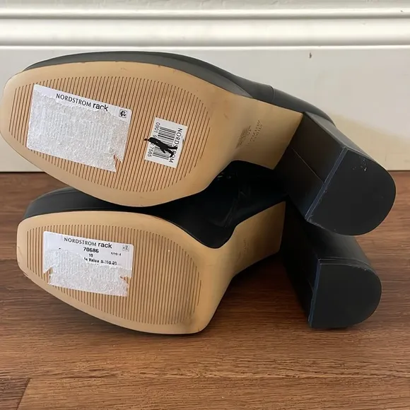 New Stuart Weitzman Party Block Heel Platform Ankle Boots