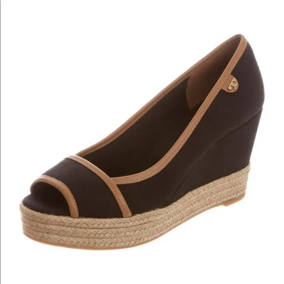 NEW Tory Burch Majorca Wedge Sandals