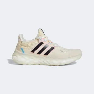 [NEW] Women's adidas UltraBoost Web DNA Shoes Off White Size 10 GX2137