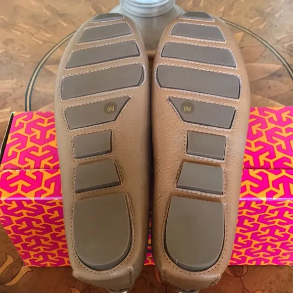 *New*Tory Burch Royal Tan Lawerence Shoes