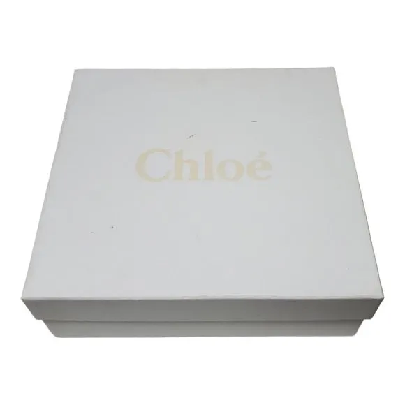 NIB Chloé Victoria Leather Chain Link Gladiator Sandals Heels Iguana Women's 8.5