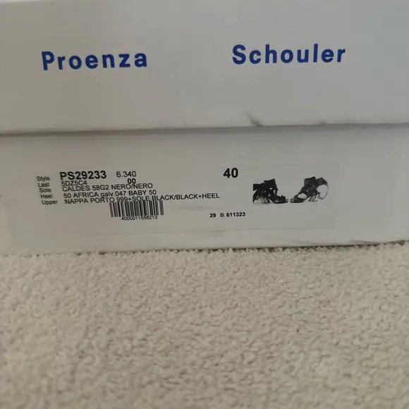 NIB Proenza Schouler leather sandals