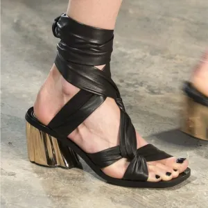 NIB Proenza Schouler leather sandals