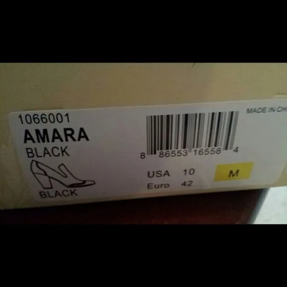 NIB Black Sofft shoes