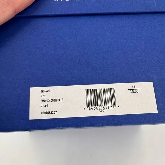 NIB STUART WEITZMAN Norah Oat Platform Block Heel Chelsea Boots EU 41.5, US 10.5