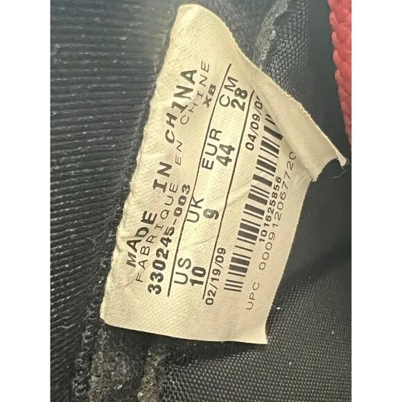Nike 2009 Back To School Pack Scantron Sneakers Size 10