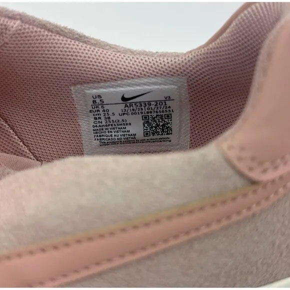 Nike Air Force 1 AF1 Sage Low Particle Beige Pink Womens Shoes AR5339-201