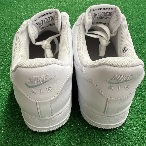 Nike Air Force 1 Low '07 EasyOn White Mens Casual Shoes FD1146-100 VNDS Sz 11.5