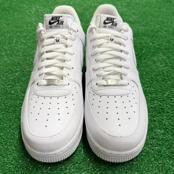 Nike Air Force 1 Low '07 EasyOn White Mens Casual Shoes FD1146-100 VNDS Sz 11.5