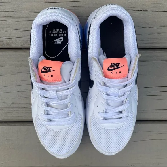 Nike Air Max Excee White Bright Mango sneakers shoes size 6.5
