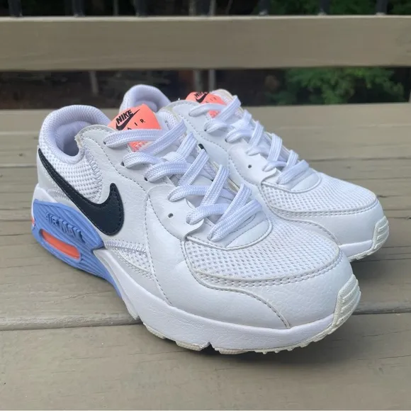 Nike Air Max Excee White Bright Mango sneakers shoes size 6.5