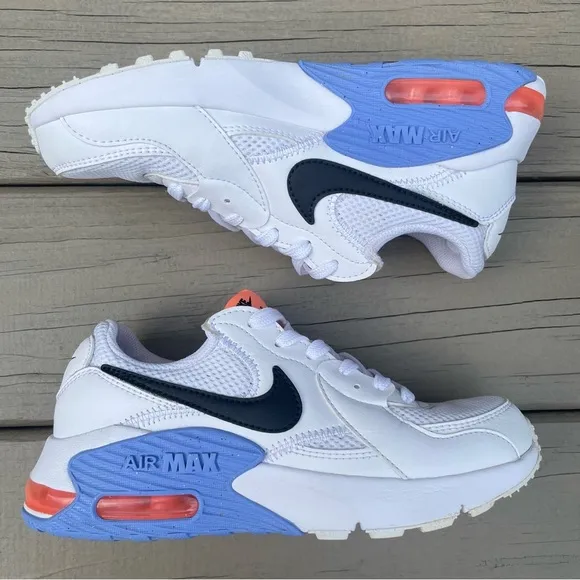 Nike Air Max Excee White Bright Mango sneakers shoes size 6.5