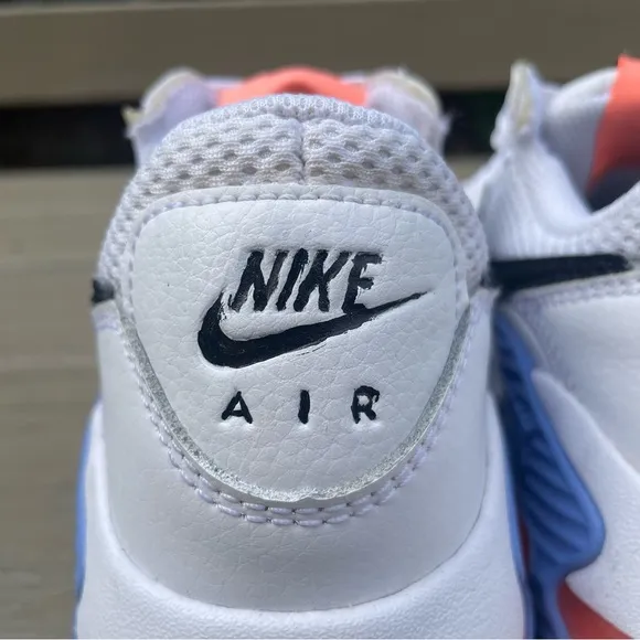 Nike Air Max Excee White Bright Mango sneakers shoes size 6.5
