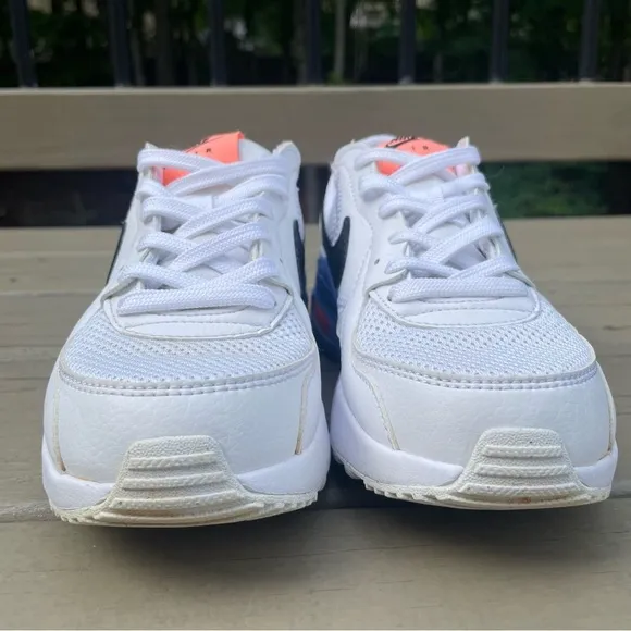 Nike Air Max Excee White Bright Mango sneakers shoes size 6.5
