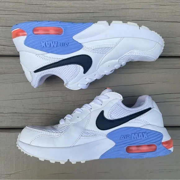 Nike Air Max Excee White Bright Mango sneakers shoes size 6.5
