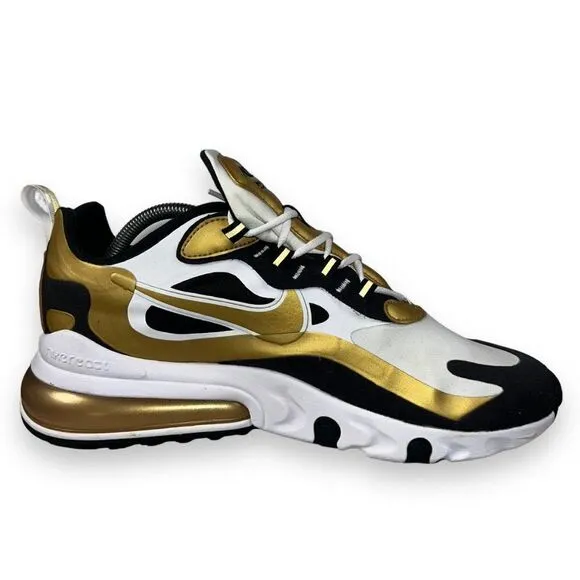 Nike Air Max 270 React 'Metallic Gold' CW7298-100 Men's 11