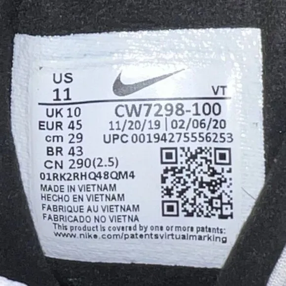 Nike Air Max 270 React 'Metallic Gold' CW7298-100 Men's 11