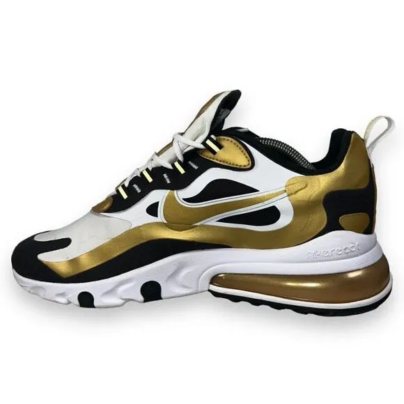 Nike Air Max 270 React 'Metallic Gold' CW7298-100 Men's 11
