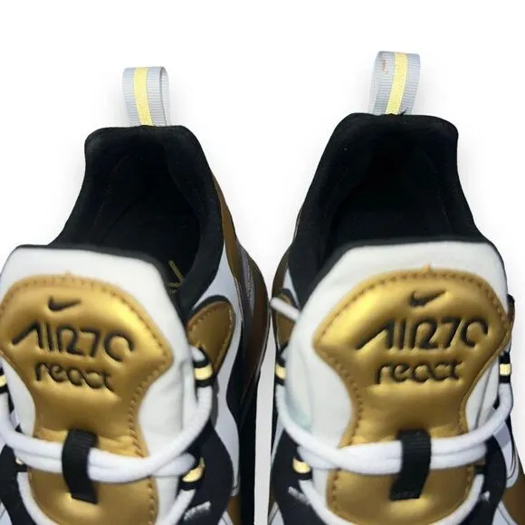 Nike Air Max 270 React 'Metallic Gold' CW7298-100 Men's 11