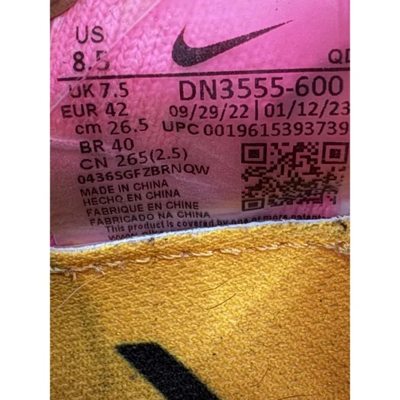 Nike Air Zoom Alphafly Next% 2 Hyper Pink 'men's 8.5 Running Shoes Sneakers