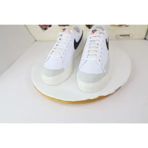 Nike Blazer Low Platform Shoes DJ0292-101 Size 11 Women's White / Black