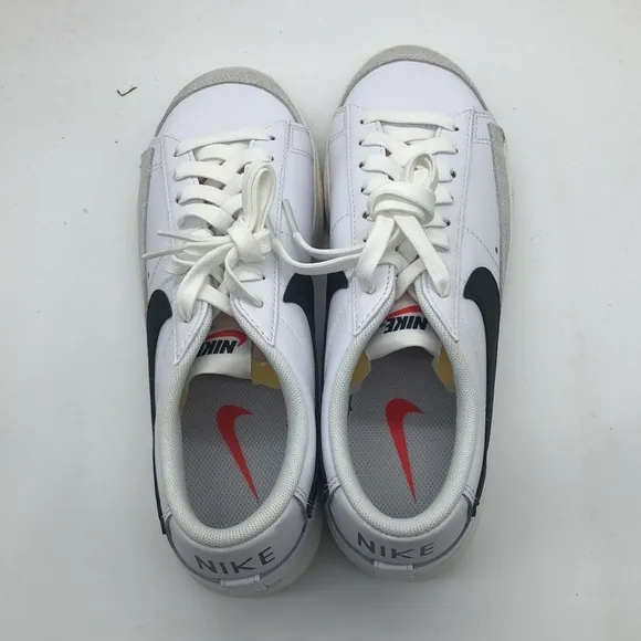 Nike Blazer Low Platform White Black Sail DJ0292-101 USED R-Mark Sz 9
