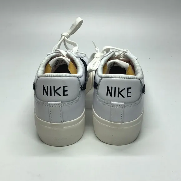 Nike Blazer Low Platform White Black Sail DJ0292-101 USED R-Mark Sz 9