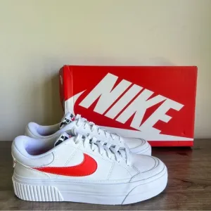 Nike Court Legacy Lift Women's Platform Shoe Size 8 SKU#24792