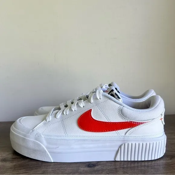 Nike Court Legacy Lift Women's Platform Shoe Size 8 SKU#24792