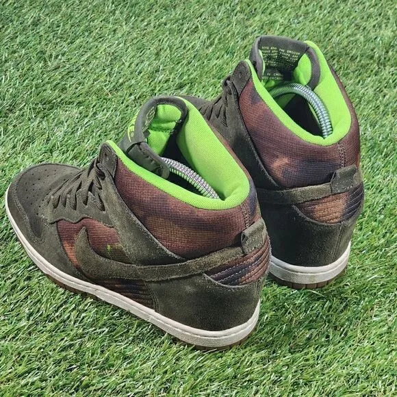 NIKE DUNK SKY HI - Womens Wedge - SIZE 8