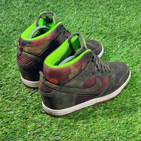 NIKE DUNK SKY HI - Womens Wedge - SIZE 8