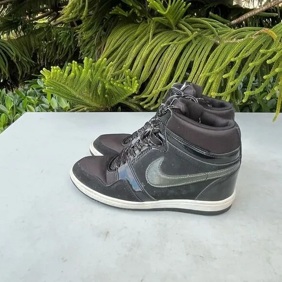 Nike Force Sky Hi Hidden Wedge Shoes Womens Size: 6.5