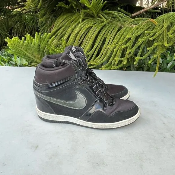 Nike Force Sky Hi Hidden Wedge Shoes Womens Size: 6.5