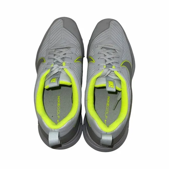Nike Golf Explorer 2 Gray Neon Green Shoes 10