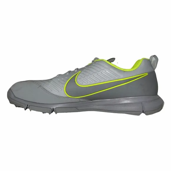 Nike Golf Explorer 2 Gray Neon Green Shoes 10