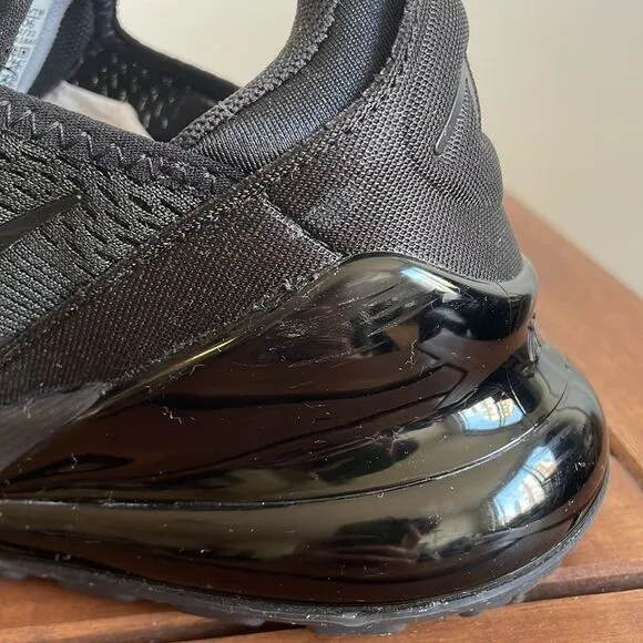 Nike Air Max 270 Black USA Women Size 7/UK 4.5/EU 38(AH6789-006)