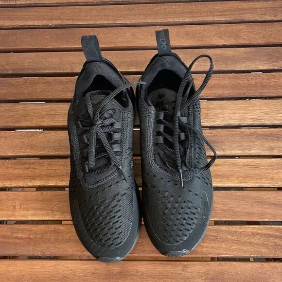 Nike Air Max 270 Black USA Women Size 7/UK 4.5/EU 38(AH6789-006)