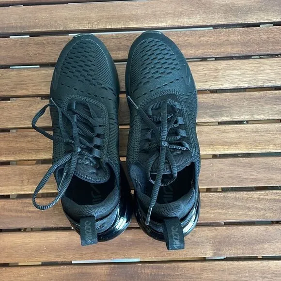 Nike Air Max 270 Black USA Women Size 7/UK 4.5/EU 38(AH6789-006)