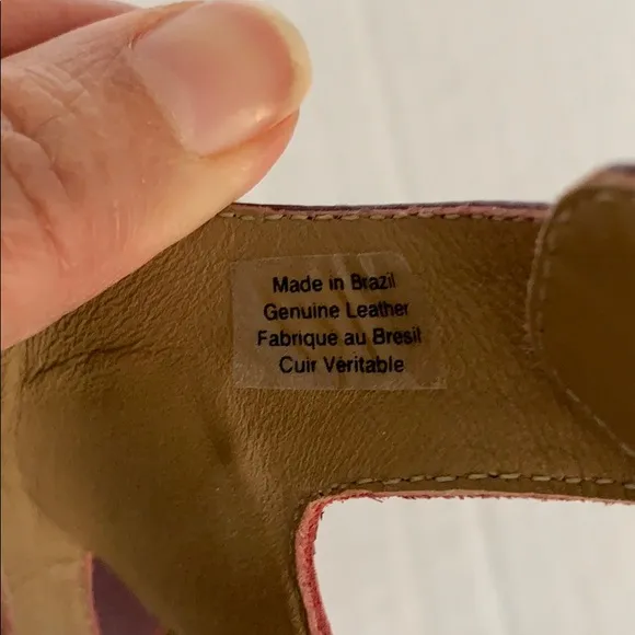 NINA PAYNE | Anthropologie Plum Star Heel Sandals