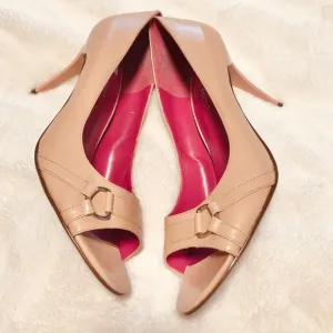 🆕Nine West Blush Peep Toe Pumps Size 8