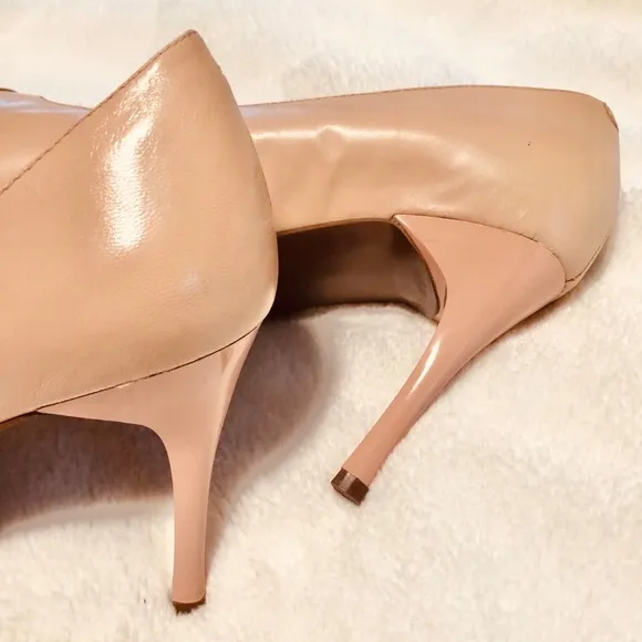 🆕Nine West Blush Peep Toe Pumps Size 8