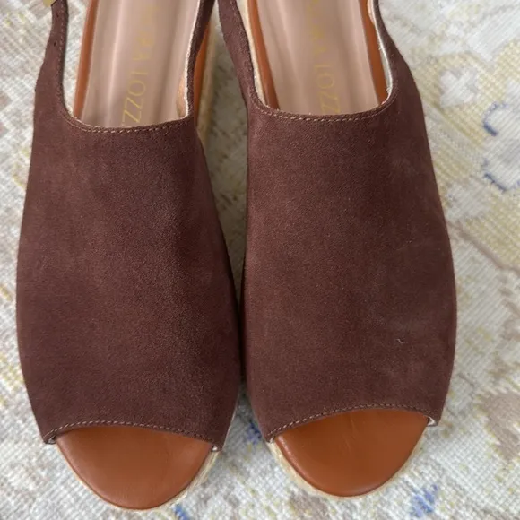 Nora lozza Suee Wedge Sandals Size 39